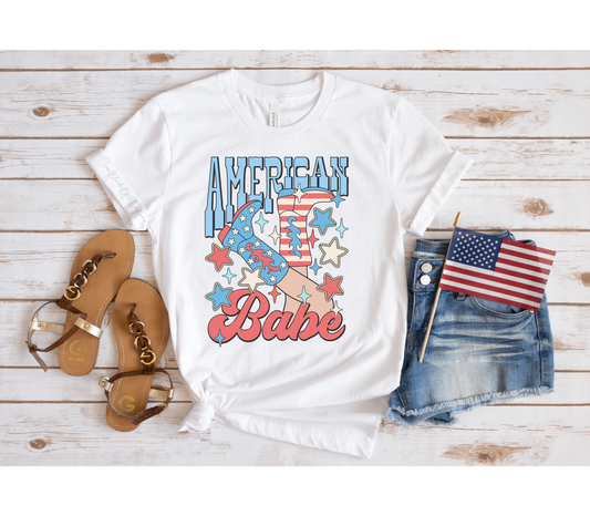 American Babe tee