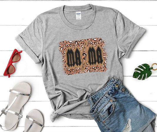 Leopard Mama tee