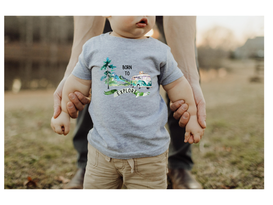 Explore kids shirt