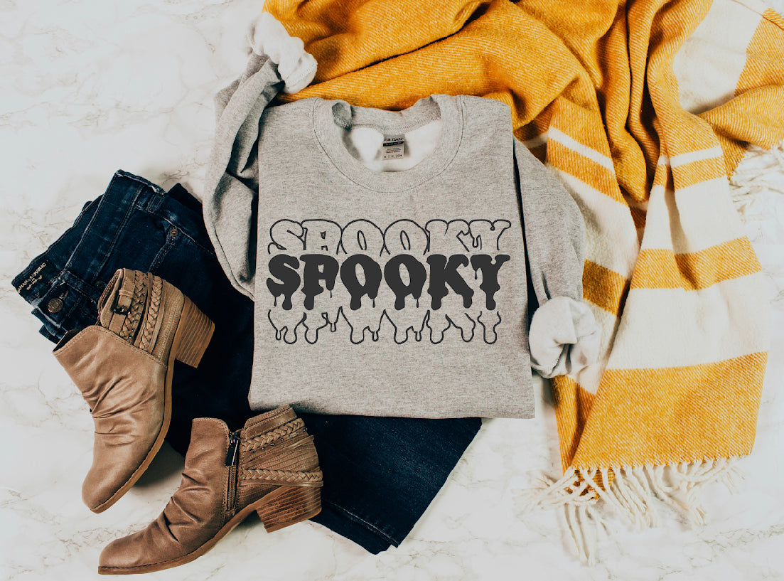 Spooky crewneck sweatshirt