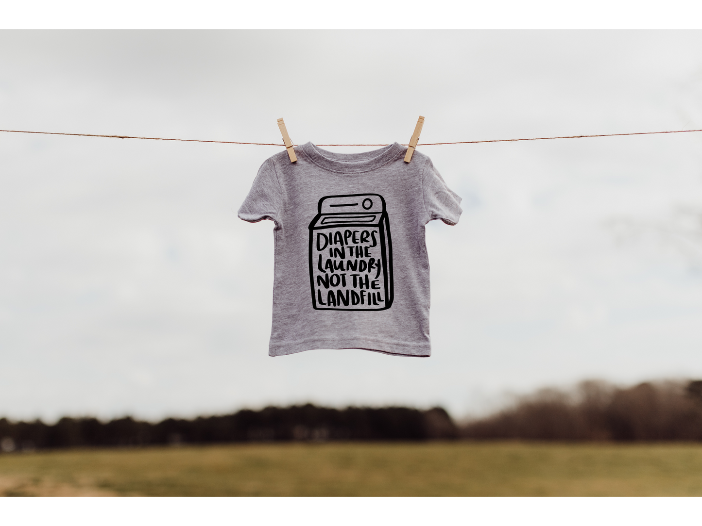 Laundry Not Landfill kids shirt