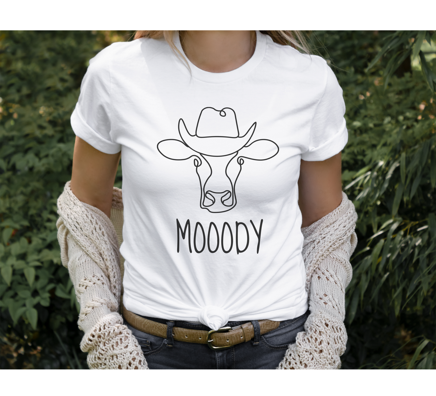 Moooody tee